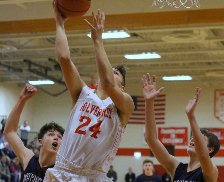 WATKINS GLEN PULLS INTO FIRST-PLACE TIE WITH 48-43 WIN OVER WAVERLY