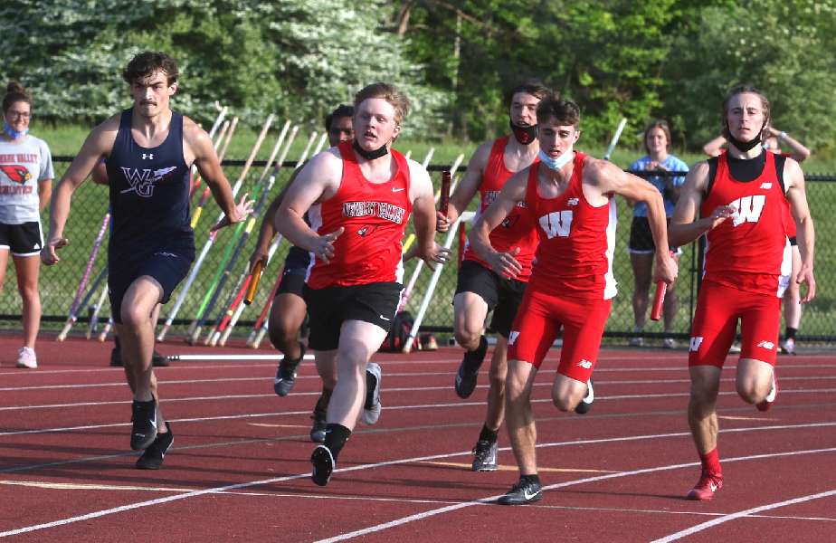 QUAD-WINNER WHEELER PACES WAVERLY'S EFFORTS AT DIVISIONAL MEET
