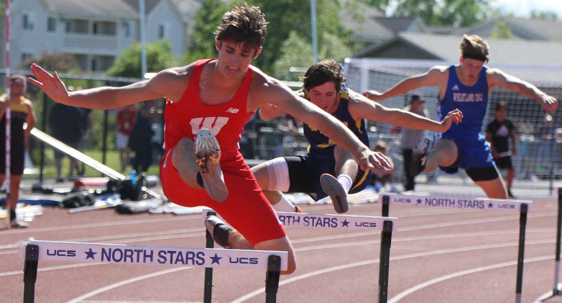 BRUISED AND BLOODIED, WAVERLY'S CHANDLER EARNS FIFTH-PLACE MEDAL IN 400 HURDLES