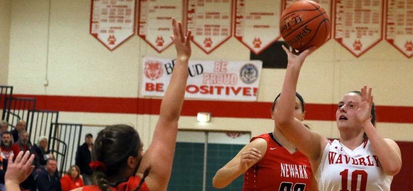 WAVERLY'S RALLY FALLS SHORT IN 58-46 LOSS TO NEWARK VALLEY
