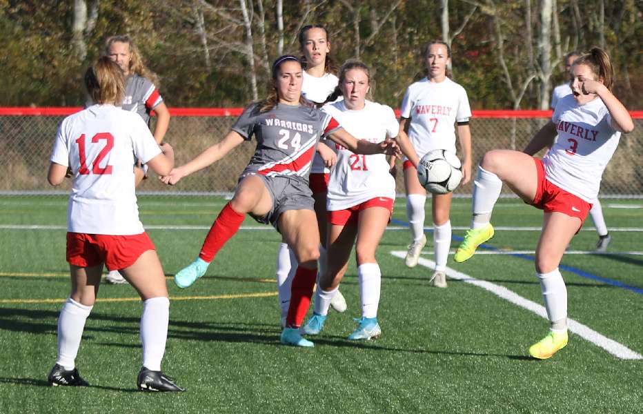 STATE-RANKED CHENANGO VALLEY BLANKS WAVERLY, 4-0, IN CLASS B OPENER