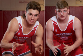 STOTLER, TEDESCO WIN TITLES, WAVERLY FINISHES FOURTH AT MATNESS AT THE MAAC