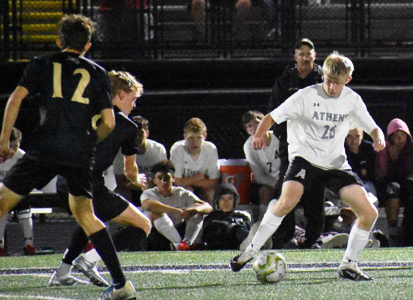 CORNING RIDES QUICK START TO 6-0 WIN OVER ATHENS