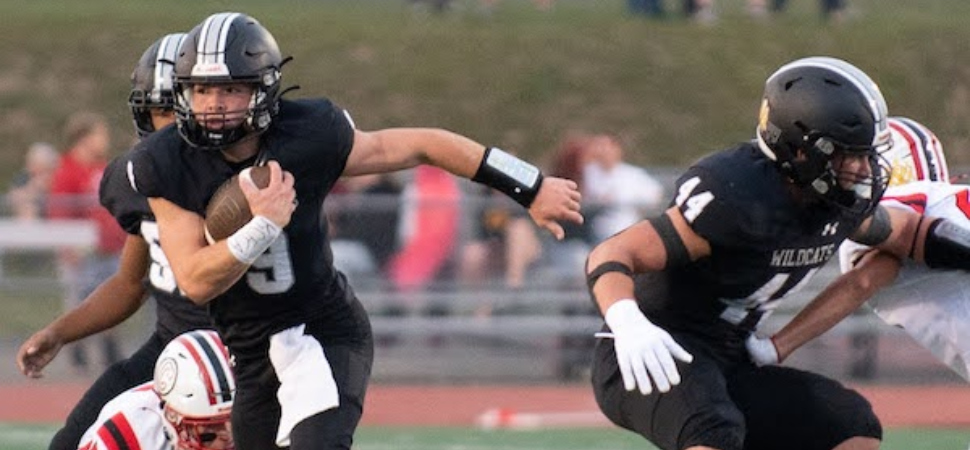 Athens Rides Fast Start, Five TDs By Davidson To 56-22 Win Over Canton