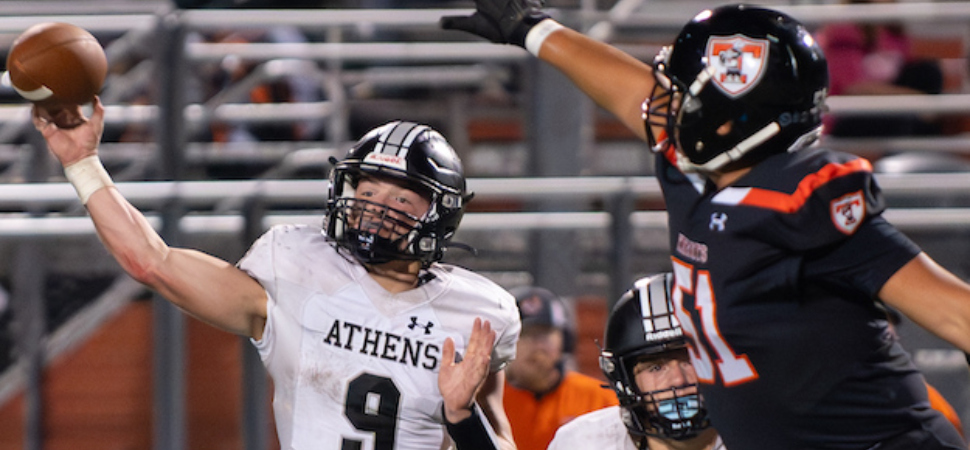 Davidson Throws School-Record Six TD Passes In Athens' 54-7 Win Over Towanda