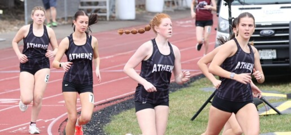 Burgess, Vough Lead Athens To Wins Over Sayre, NEB; Cole A Double-Winner For Redskins