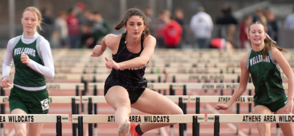 Athens Tops Canton, Sayre; Falls To Wellsboro In Season-Opening Quad Meet
