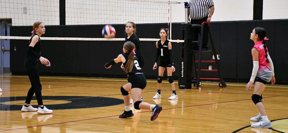 Athens Junior High Volleyball Secures Wins Against North Penn Liberty in Final Home Game