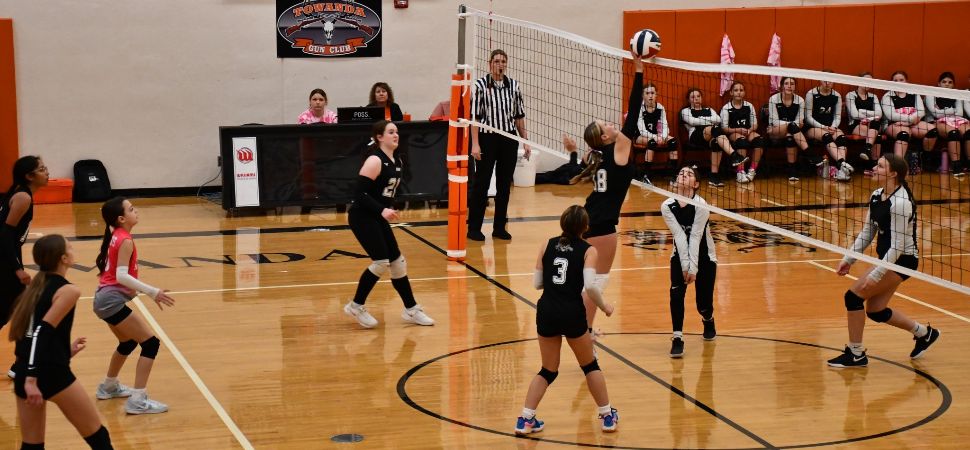 Athens Junior High Volleyball Teams Conclude Season with Thrilling Wins Against Towanda