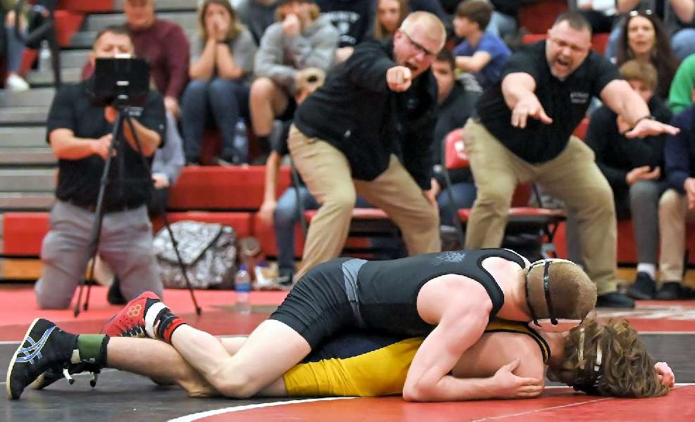 BRADLEY WINS THIRD STRAIGHT TITLE, QUALIFIES FOR STATES FOR FOURTH TIME; RUDE PUNCHES TICKET TO HERSHEY FOR FIRST TIME