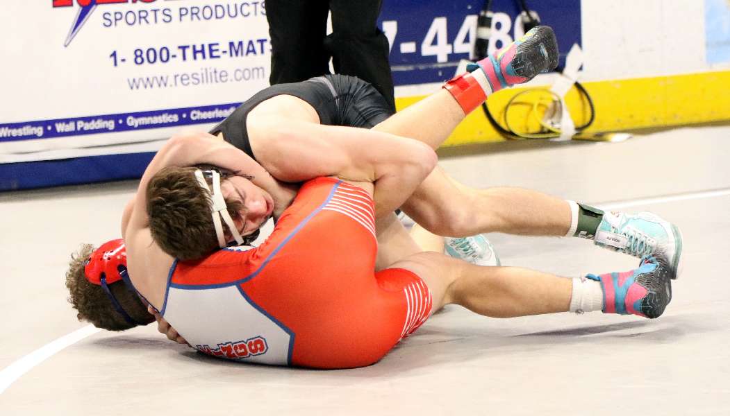 RUDE ADVANCES IN CLASS AA WRESTLEBACKS WITH SECOND-PERIOD FALL