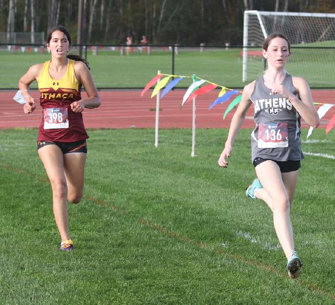 BRONSON LEADS ATHENS AT NEWARK VALLEY INVITATIONAL