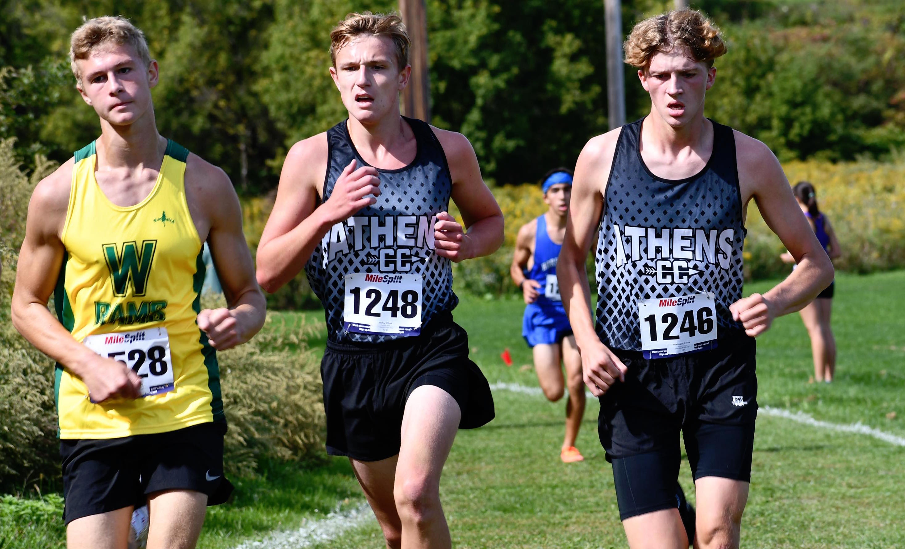 HICKS, DELINGER PACE ATHENS IN FOURTH-PLACE FINISH AT OWEGO INVITE