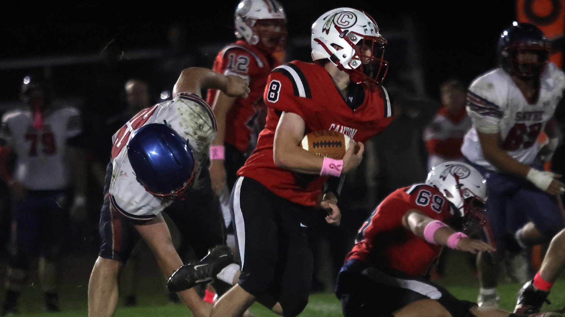 Canton's Defense Leads Them In Win Over Sayre