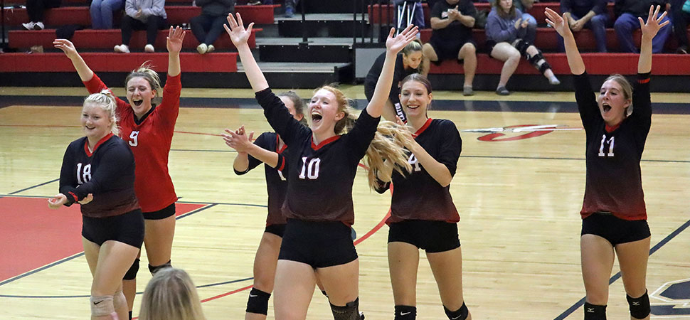 Lady Warriors Rally To Top Wyalusing, 3-2.