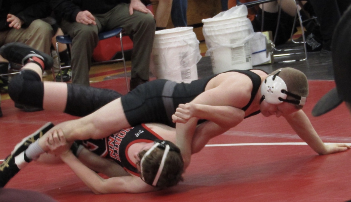 North Penn-Liberty Mounties Wrestlers take on sectionals at Troy