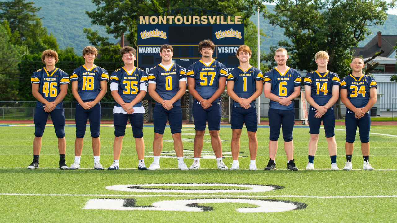 2026 Montoursville Warriors Senior Class Football Roster