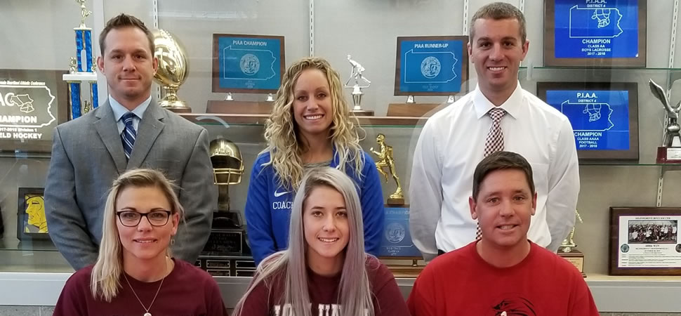 Sprenkel signs with Lock Haven to continue soccer career