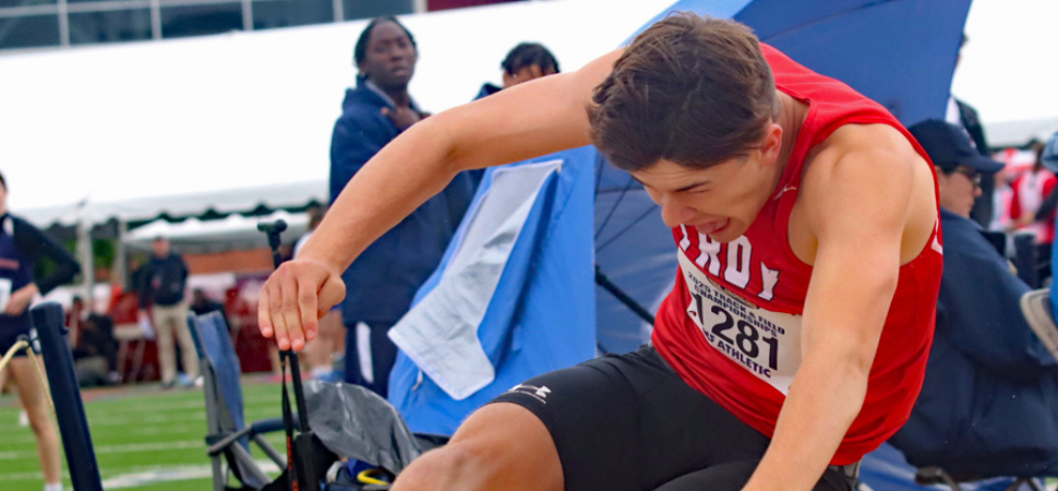 Warburton Places 4th in Long Jump At PIAA Track Championships