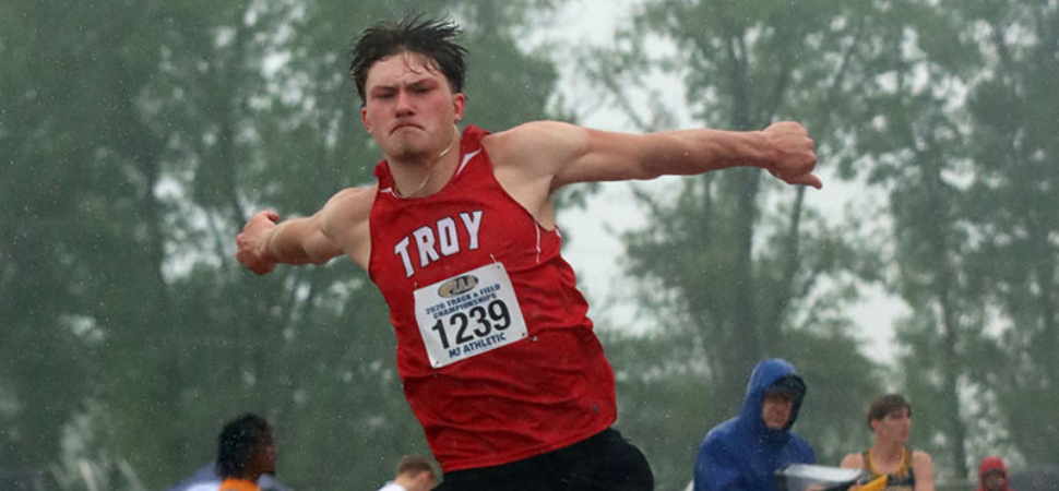 Morey Competes In Triple Jump At States