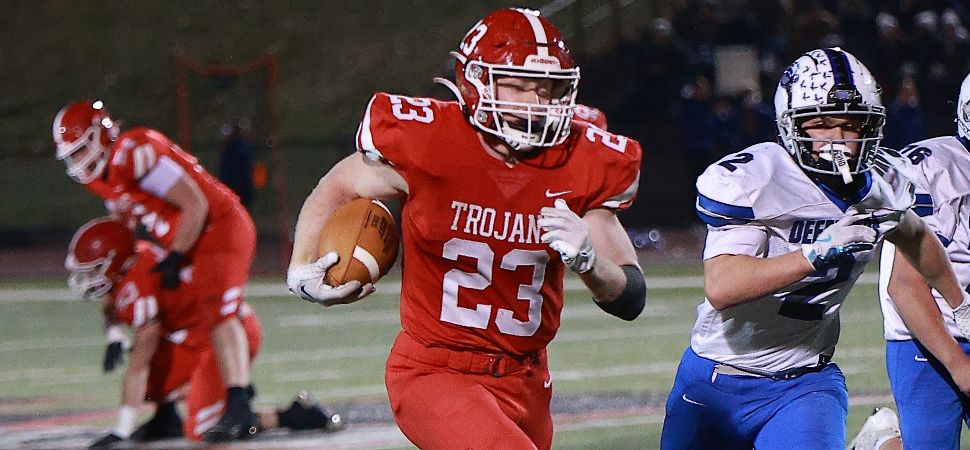 Trojans Roll To 59-14 Win Against Warrior Run To Claim District IV Class 2A Title