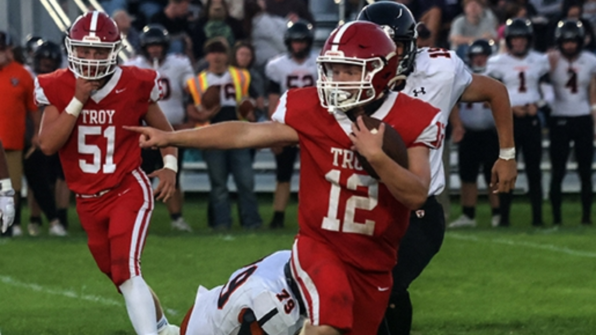 Defense Leads Troy Past Towanda