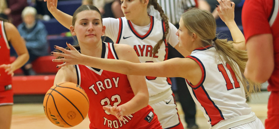 Troy Girls Cruise Past Sayre, 67-4