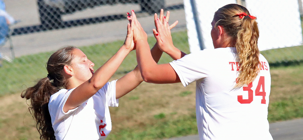 McRoberts Hat Trick Leads Troy Girls To Season Sweep Over NEB