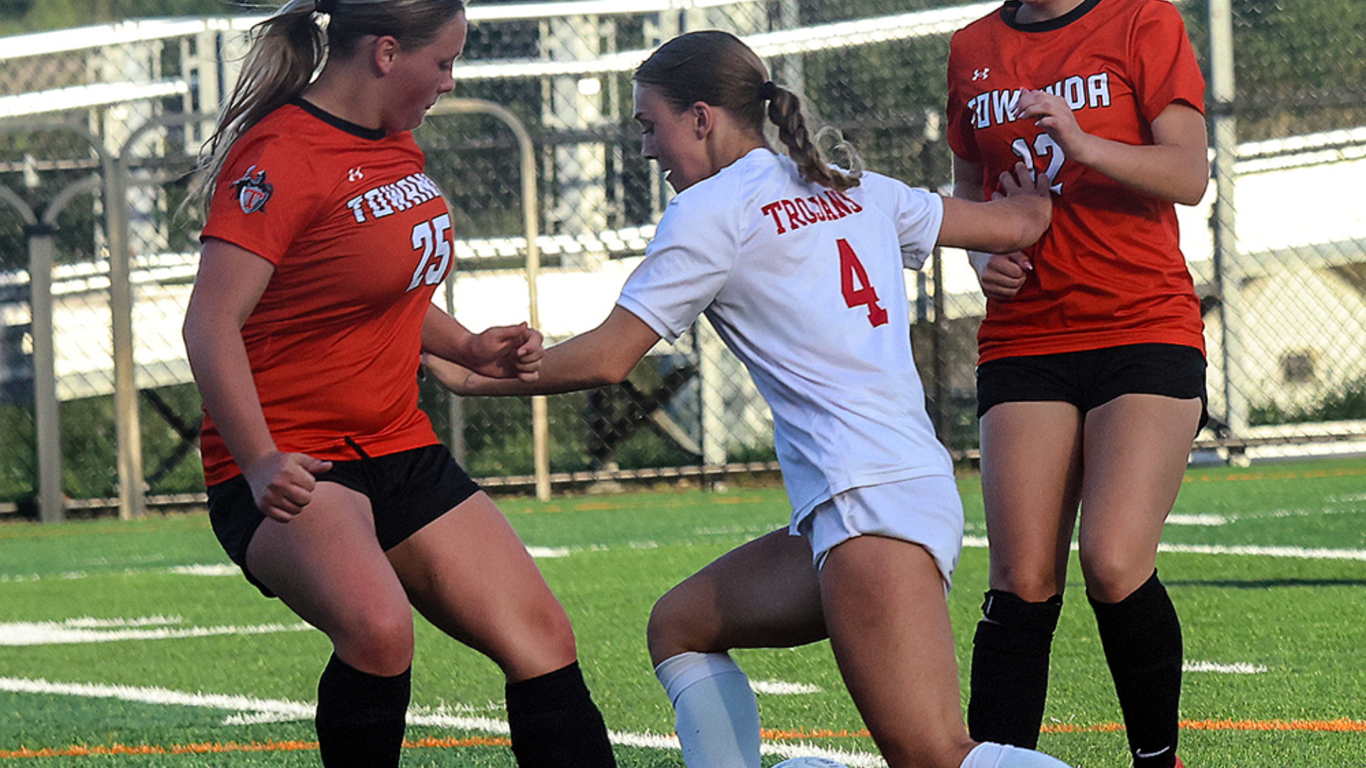 Chamberlain's Pair Leads Troy Past Towanda