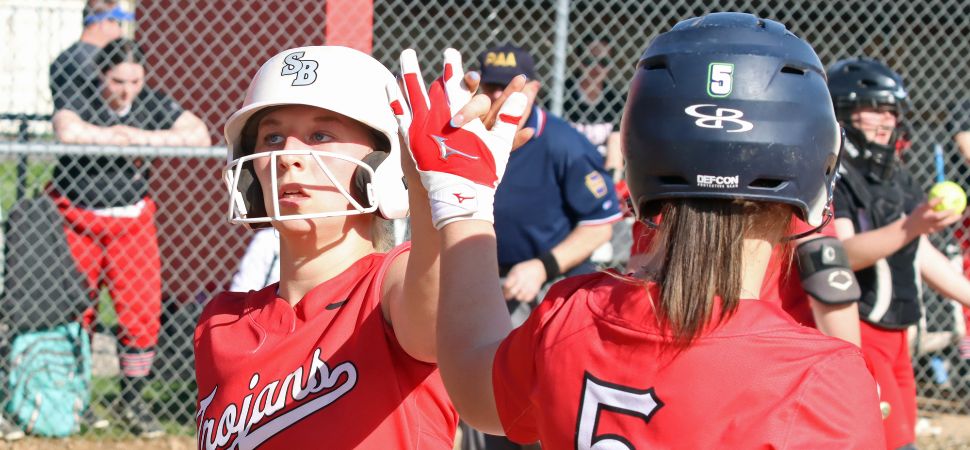 Troy Girls Roll Past Rival Canton, 15-2, In 5 Innings