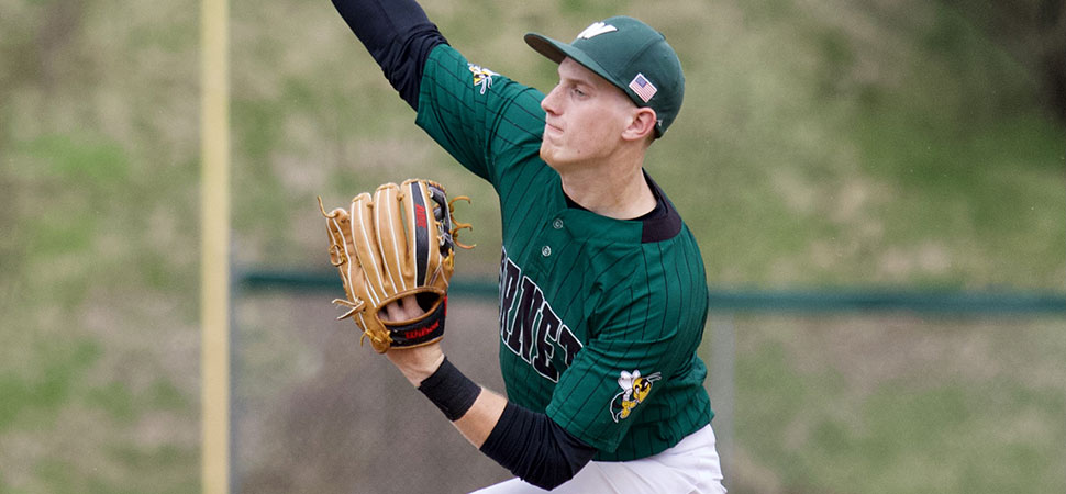 Keane throws complete game; Hornets top Wildcats, 11-4