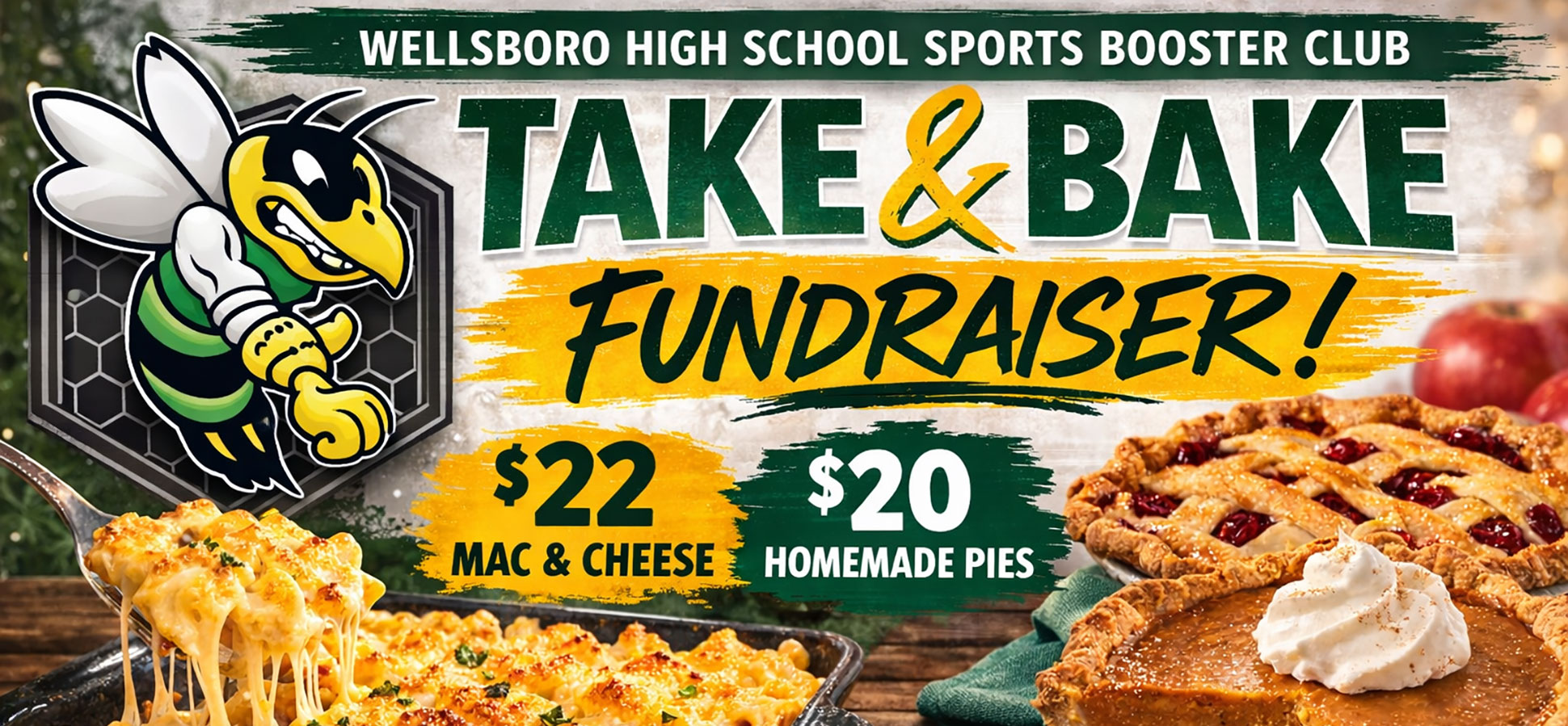 Booster Club Announces Spring 'Take & Bake' Fundraiser