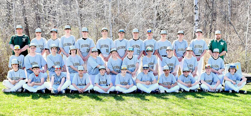 2023 Wellsboro Middle School Baseball Team