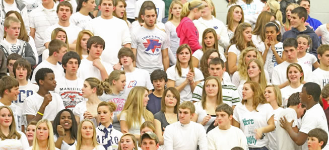 White out Mansfield