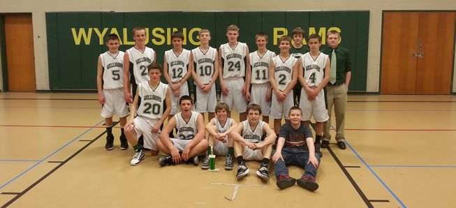 Middle School boys third at Wyalusing Tournament