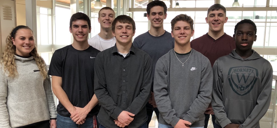 Hornets receive Wellsboro Gazette Winter Sports Awards