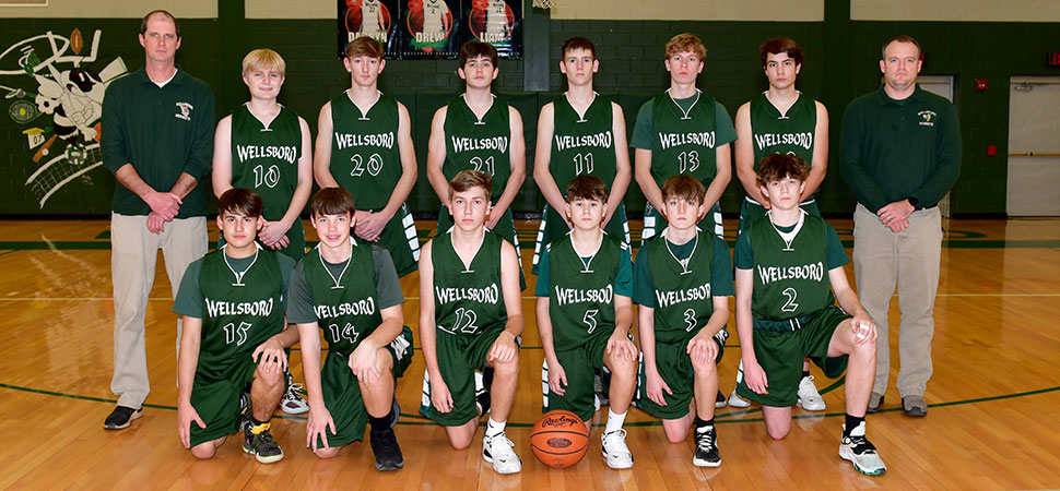 2021 Wellsboro Hornets Junior Varsity Boys Basketball Roster
