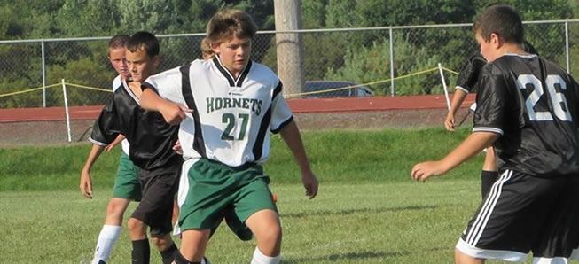 Middle School Soccer falls to Athens, 5-2