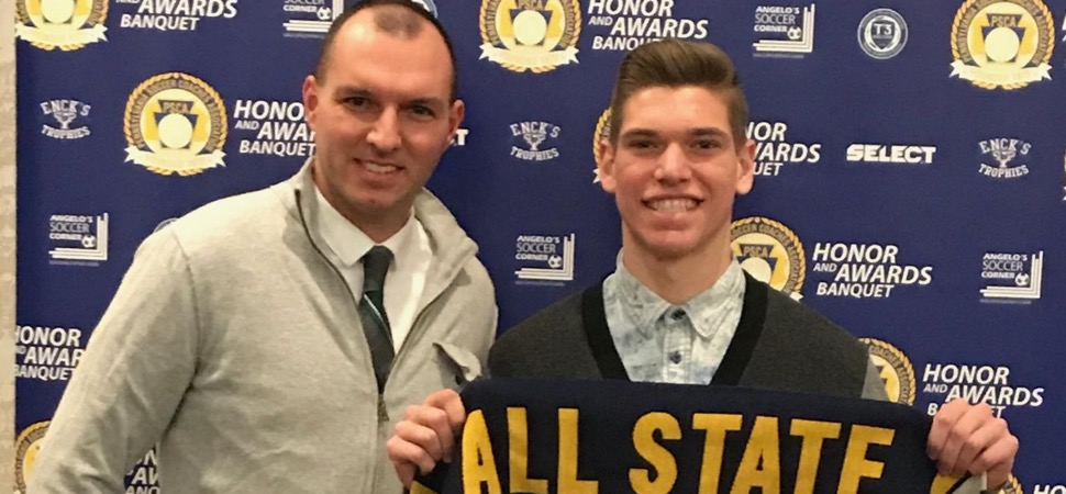 Leach named to All-State soccer team