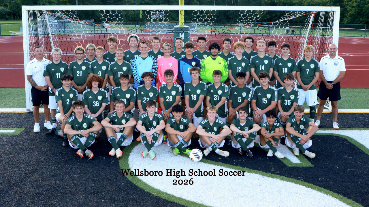 2026 Wellsboro Hornets Varsity Boys Soccer Roster