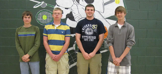 Four Hornet tennis players selected to All-Star team