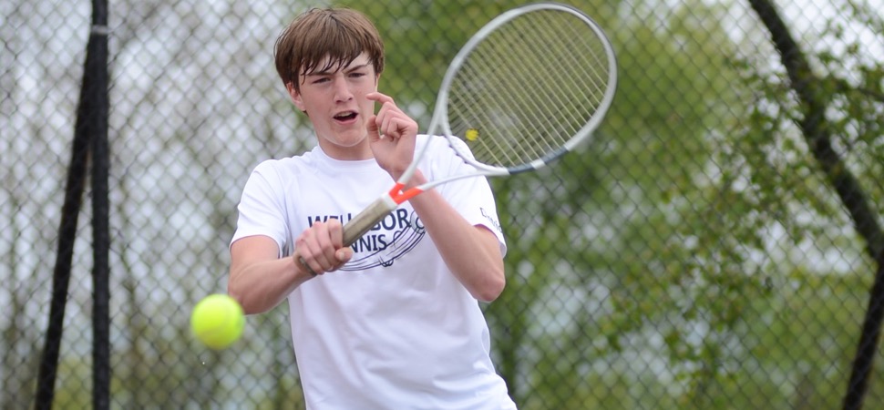 Hornets' tennis season comes to an end at District Doubles