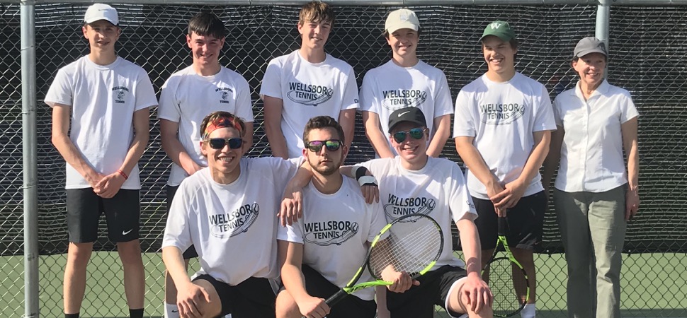 Hornets top Hughesville 3-0 in District Tennis Quarterfinals