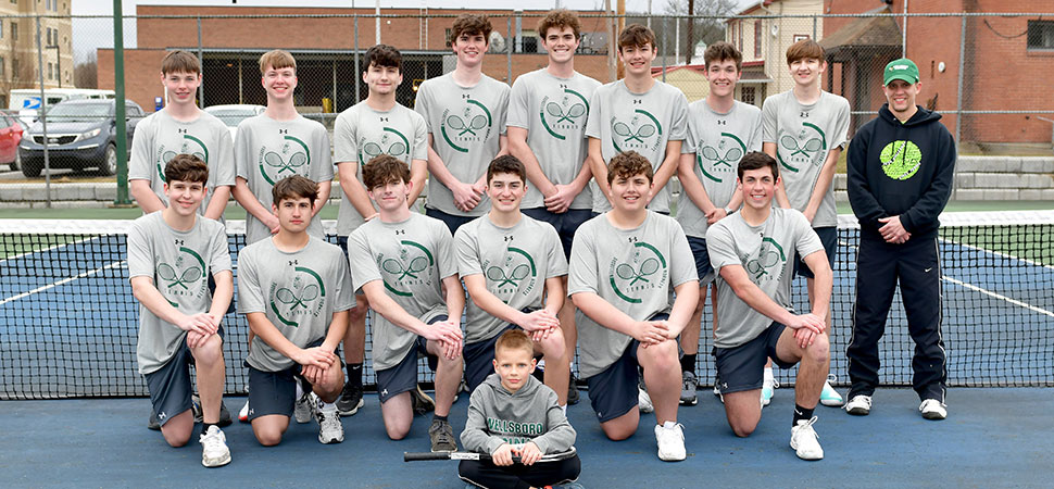2022 Wellsboro Hornets Varsity Boys Tennis Roster