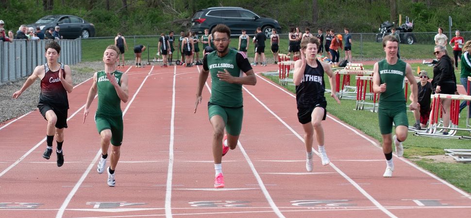 Hornet Track Teams Split With Athens, Beat Canton