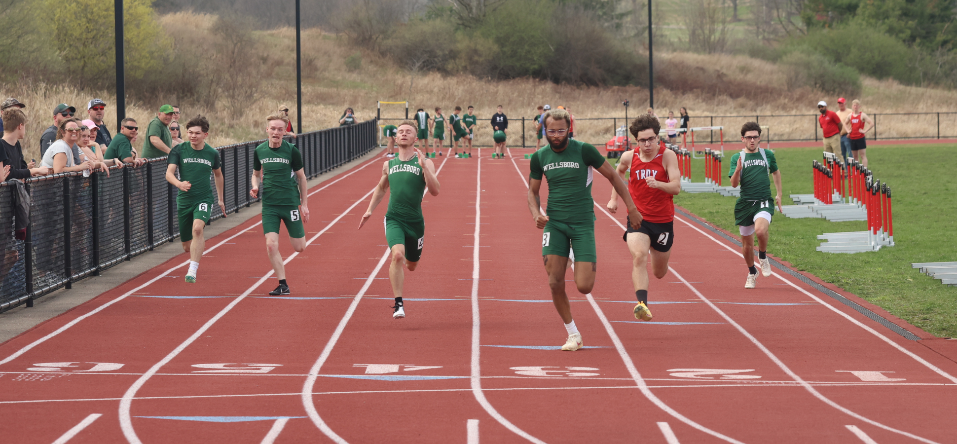 Carl Sets 2nd New School Record This Season In Sweep of Troy, Sayre