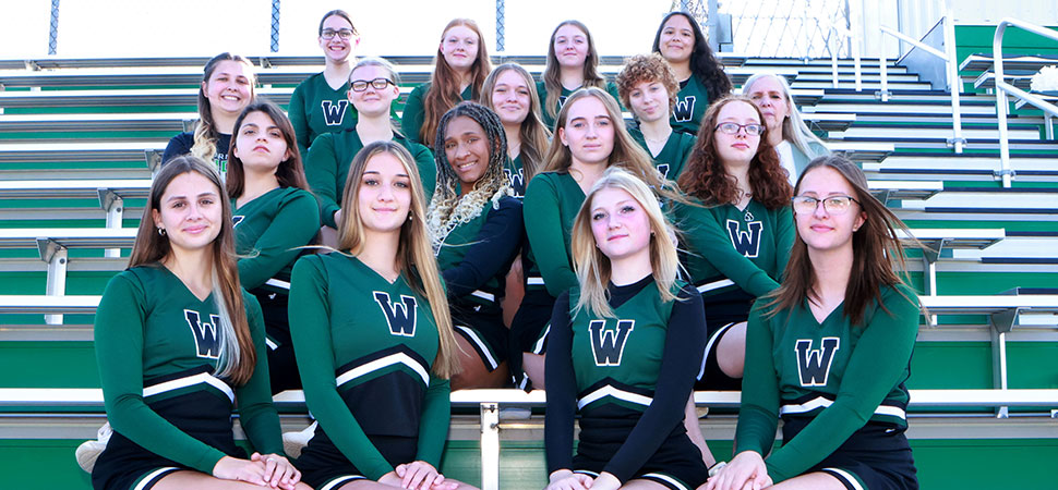  Wellsboro Hornets Football Cheerleading Squad