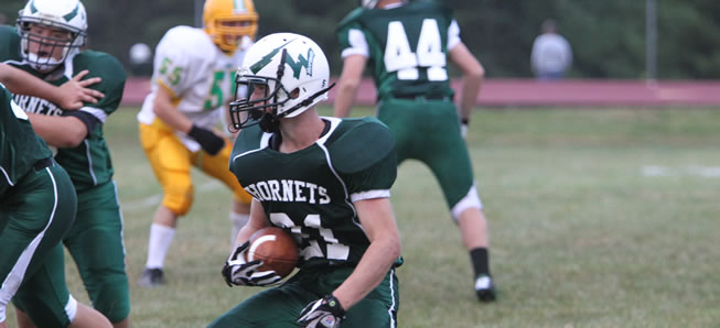 JV Football tops Athens, 40-36