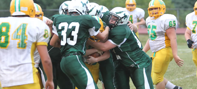 JV Hornets fall to Troy, 44-0