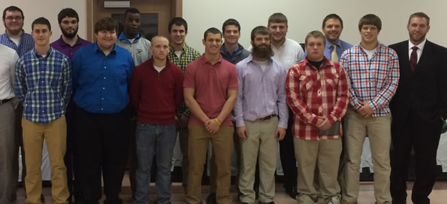 Gridders Club honors 2014 Seniors